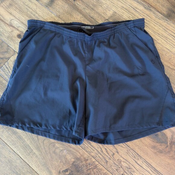 Alpine Design Outdoor Adventure Gear Black Pull On Drawstring Shorts Women Large - Picture 1 of 8